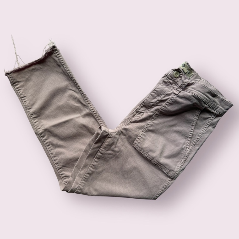 Madewell The Slim Straight Utility Pants in Capri Pink 27